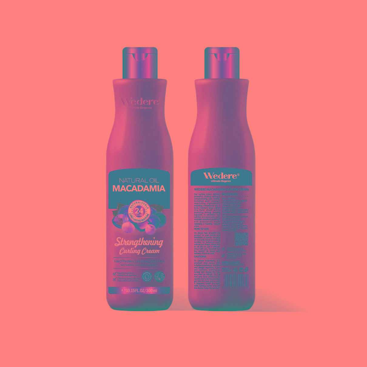 Wedere Macadamia Curling Cream, 300ml