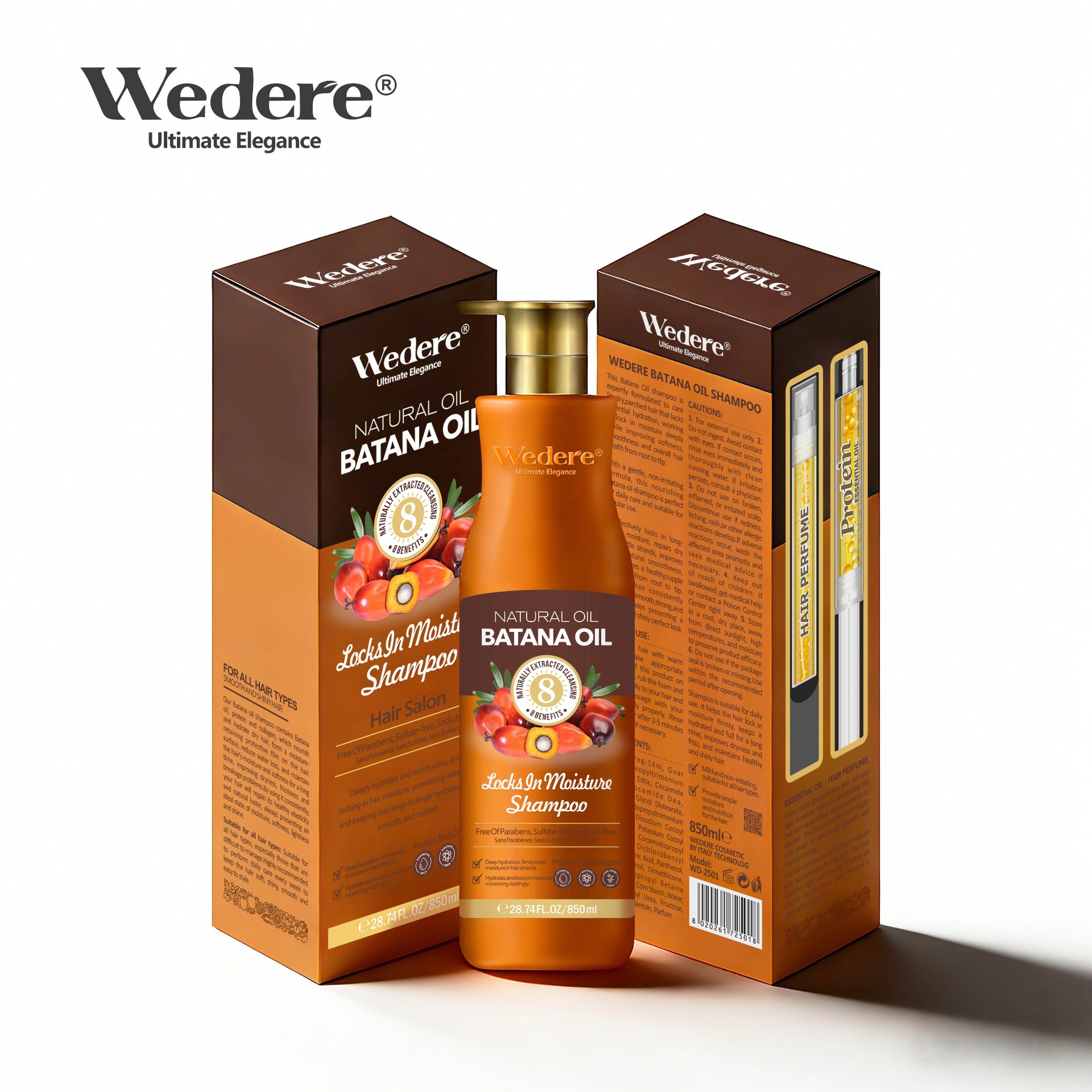 Wedere Batana Oil Shampoo,850ml