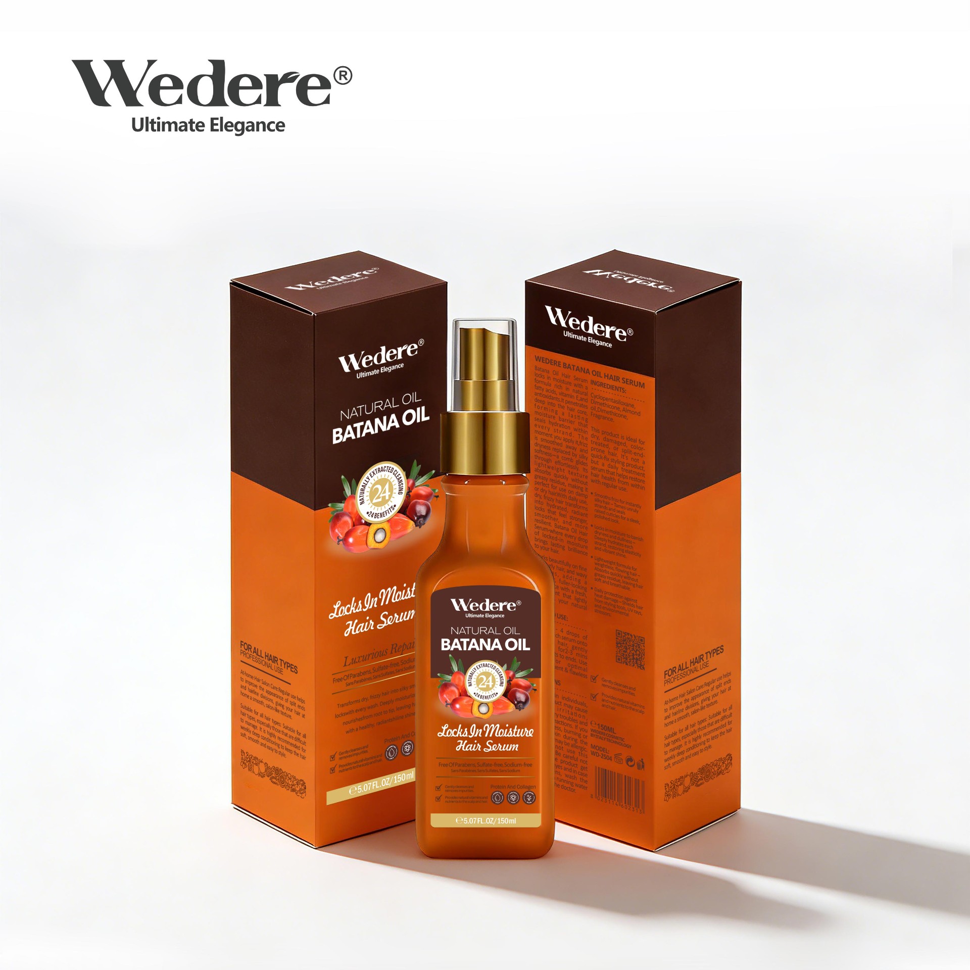 Wedere Batana Oil Hair Serum,150ml